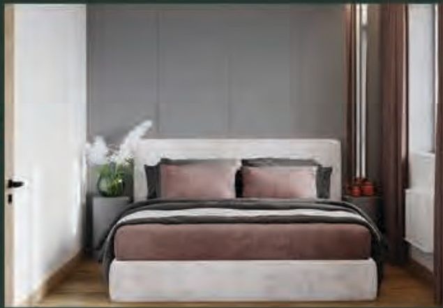 Main bedroom styling — from the Belview Wood brochure